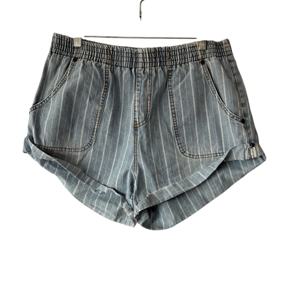 One Teaspoon Le Stripe Hunters Relaxed Shorts size XL - Picture 3 of 11
